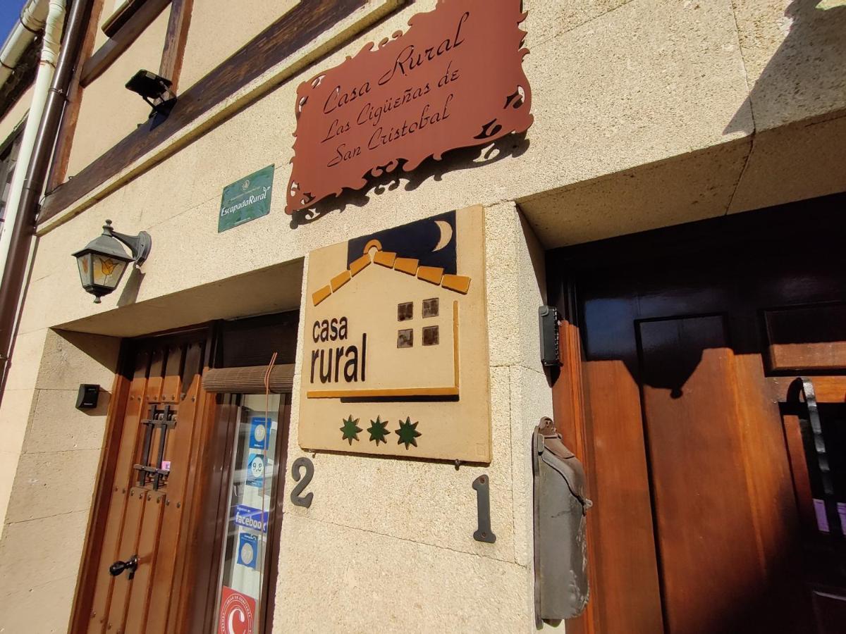 Las Cigueenas De San Cristobal San Cristóbal de Segovia Dış mekan fotoğraf